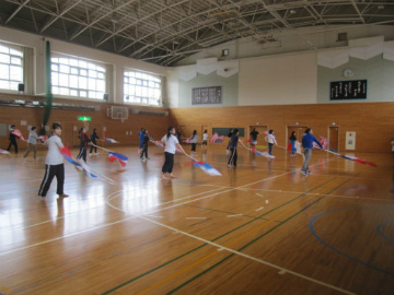 総決起集会_フラッグダンス 画像_総決起集会_フラッグダンス