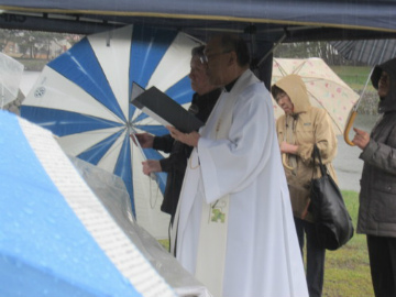 旭ヶ岡の家山内実神父 画像_旭ヶ岡の家山内実神父