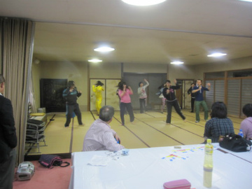 舞台稽古_ソーラン踊りの練習 画像_舞台稽古02
